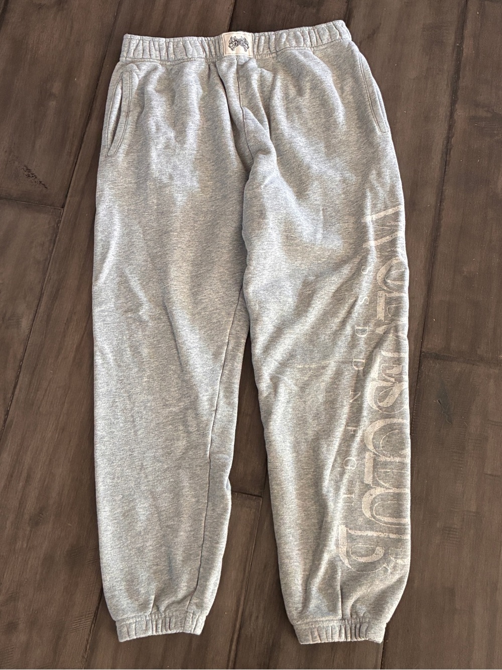 Darc Sport SHE Wolves Club Grey Joggers Numbered Limited Edition – Size Medium